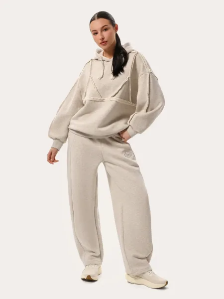 Ensemble gris clair avec brassière décorative en coton premium